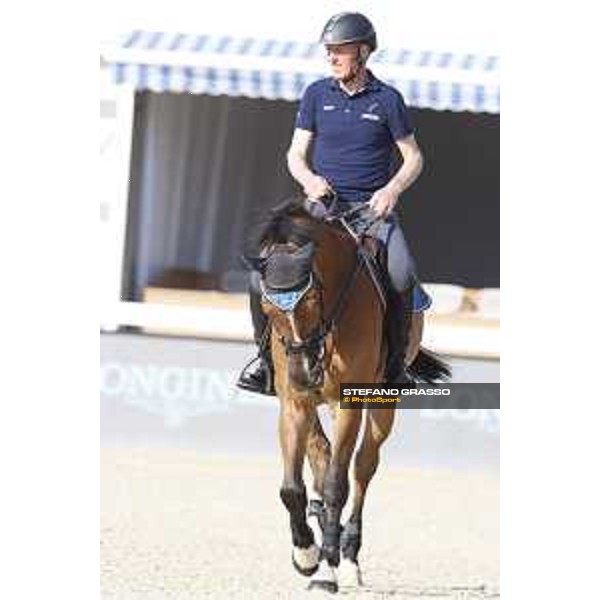 LGCT of Shanghai - Warm up - Ludger Beerbaum (GER) on Cool Down 7 - Shanghai, - 19 April 2018 - ph.Stefano Grasso/LGCT