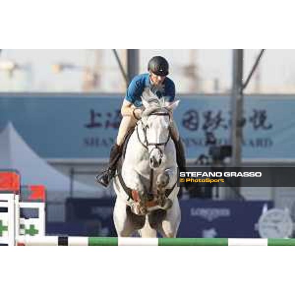 LGCT of Shanghai - Warm up - Romain Duguet (SUI) on Calder - Shanghai, - 19 April 2018 - ph.Stefano Grasso/LGCT