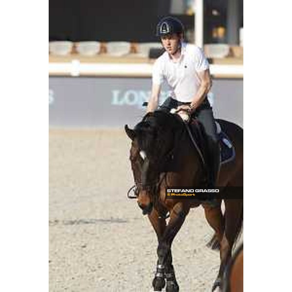 LGCT of Shanghai - Warm up - Scott Brash (GBR) on Hello Mr President - Shanghai, - 19 April 2018 - ph.Stefano Grasso/LGCT