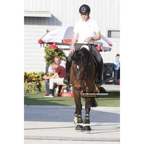 LGCT of Shanghai - Warm up - Scott Brash (GBR) on Hello Mr President - Shanghai, - 19 April 2018 - ph.Stefano Grasso/LGCT