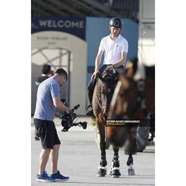 LGCT of Shanghai - Warm up - Scott Brash (GBR) on Hello Mr President - Shanghai, - 19 April 2018 - ph.Stefano Grasso/LGCT