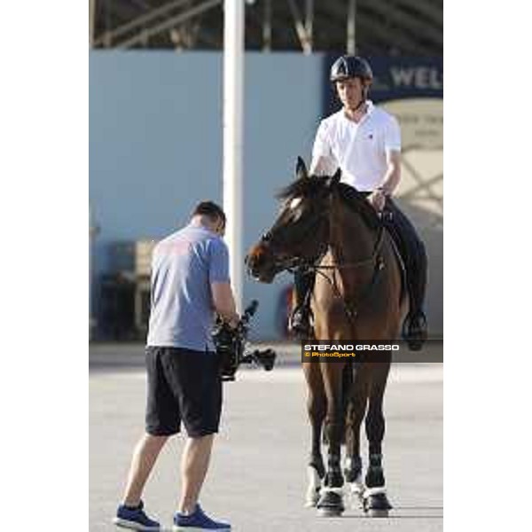 LGCT of Shanghai - Warm up - Scott Brash (GBR) on Hello Mr President - Shanghai, - 19 April 2018 - ph.Stefano Grasso/LGCT