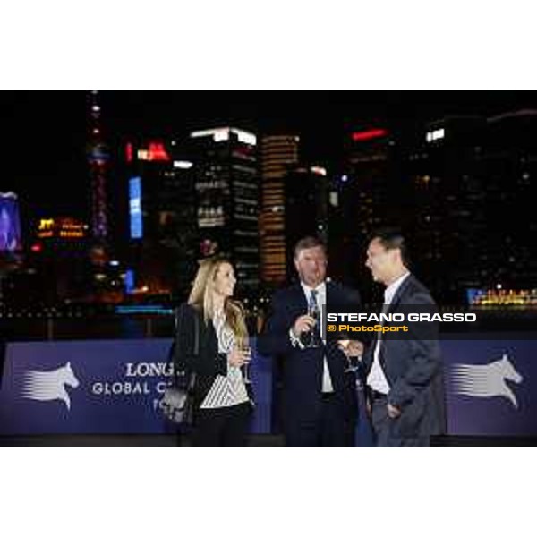 LGCT of Shanghai - Welcome Party at Fosun Foundation - Patrick Yang, jan Tops and Edwina Tops Alexander - Shanghai, - 19 April 2018 - ph.Stefano Grasso/LGCT