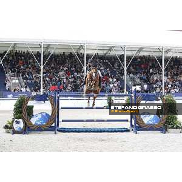 LGCT of Shanghai - Grand Prix - Karel Cox (BEL) on Dublin van Overis - Shanghai, - 21 April 2018 - ph.Stefano Grasso/LGCT