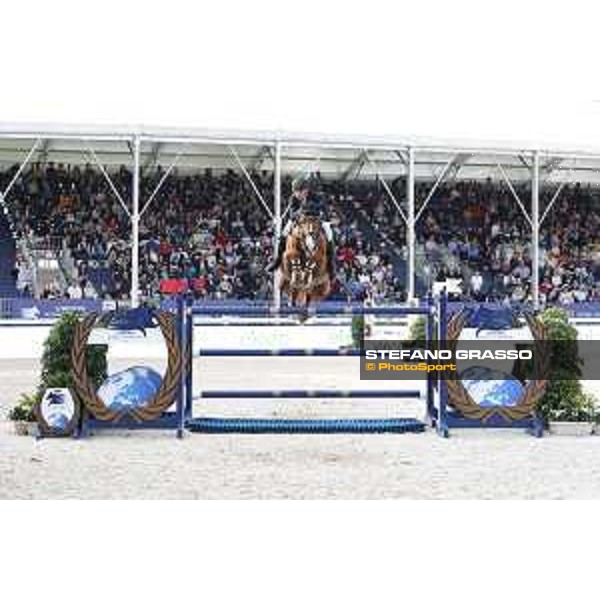 LGCT of Shanghai - Grand Prix - Karel Cox (BEL) on Dublin van Overis - Shanghai, - 21 April 2018 - ph.Stefano Grasso/LGCT