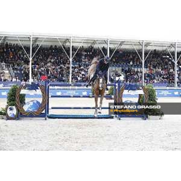 LGCT of Shanghai - Grand Prix - Lorenzo de Luca (ITA) on Halifax van het Kluizebos - Shanghai, - 21 April 2018 - ph.Stefano Grasso/LGCT