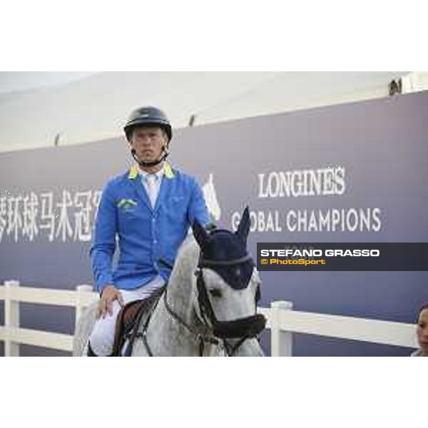 LGCT of Shanghai - Grand Prix - Christian Ahlmann (GER) on Clintrexo Z - Shanghai, - 21 April 2018 - ph.Mario Grassia/LGCT