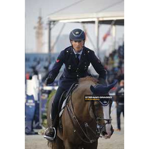 LGCT of Shanghai - Grand Prix - Lorenzo de Luca (ITA) on Halifax van het Kluizebos - Shanghai, - 21 April 2018 - ph.Mario Grassia/LGCT