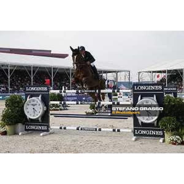 LGCT of Shanghai - Grand Prix - Roger Yves Bost (FRA) on Sunshine du Phare - Shanghai, - 21 April 2018 - ph.Stefano Grasso/LGCT
