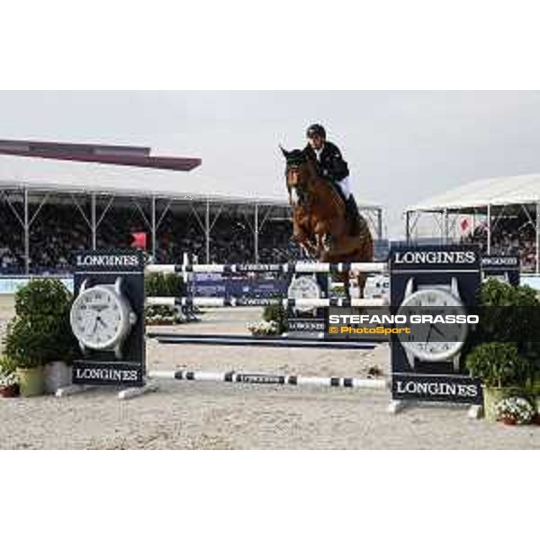 LGCT of Shanghai - Grand Prix - Karel Cox (BEL) on Dublin van Overis - Shanghai, - 21 April 2018 - ph.Stefano Grasso/LGCT