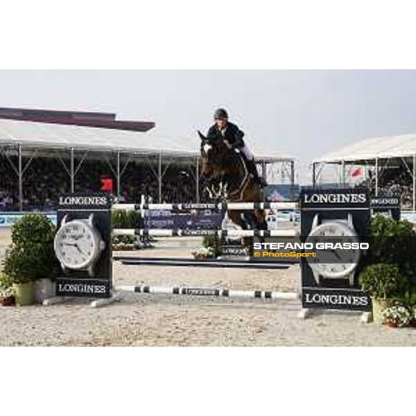 LGCT of Shanghai - Grand Prix - Niels Bruynseels (BEL) on Cas de Liberte - Shanghai, - 21 April 2018 - ph.Stefano Grasso/LGCT