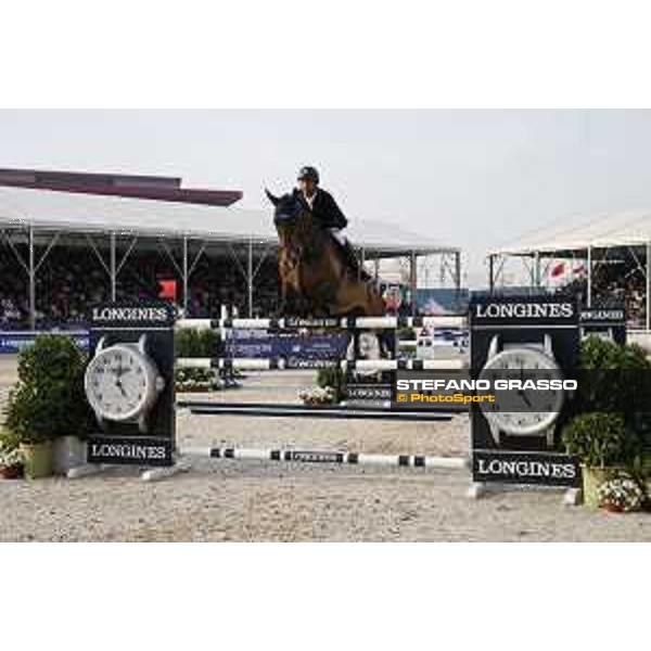 LGCT of Shanghai - Grand Prix - Dayro Arroyave (COL) on Uciano de la Botte - Shanghai, - 21 April 2018 - ph.Stefano Grasso/LGCT