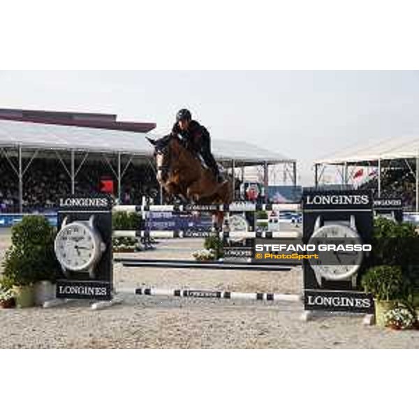 LGCT of Shanghai - Grand Prix - Lorenzo de Luca (ITA) on Halifax van het Kluizebos - Shanghai, - 21 April 2018 - ph.Stefano Grasso/LGCT
