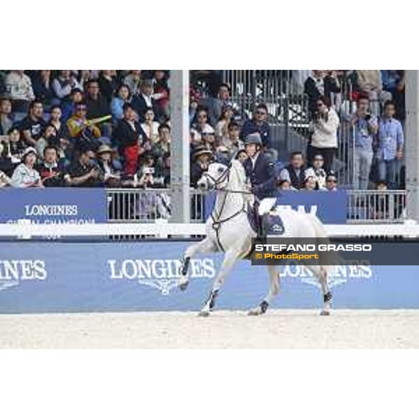 LGCT of Shanghai - Grand Prix - Michael Whitaker (GBR) on Valmy de la Lande - Shanghai, - 21 April 2018 - ph.Stefano Grasso/LGCT