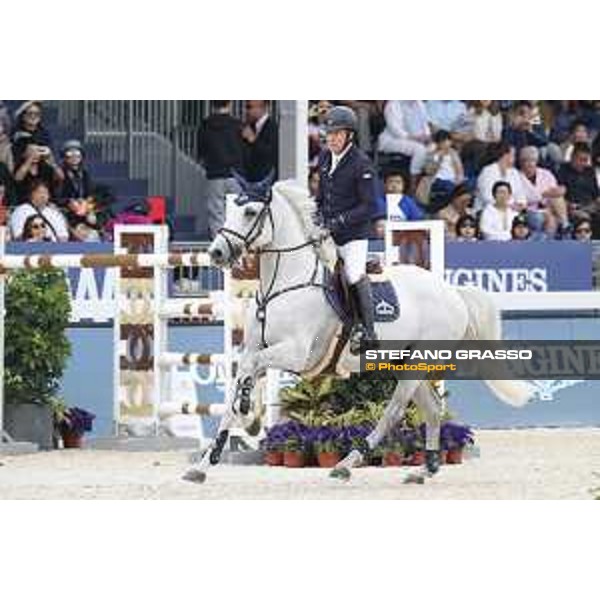 LGCT of Shanghai - Grand Prix - Michael Whitaker (GBR) on Valmy de la Lande - Shanghai, - 21 April 2018 - ph.Stefano Grasso/LGCT