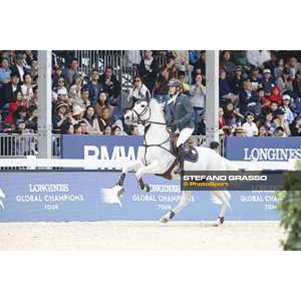 LGCT of Shanghai - Grand Prix - Gregory Wathelet (BEL) on Coree - Shanghai, - 21 April 2018 - ph.Stefano Grasso/LGCT
