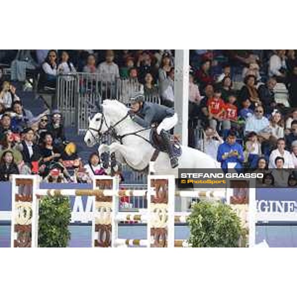 LGCT of Shanghai - Grand Prix - Gregory Wathelet (BEL) on Coree - Shanghai, - 21 April 2018 - ph.Stefano Grasso/LGCT