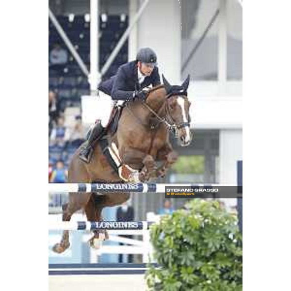 LGCT of Shanghai - Grand Prix - Romain Duguet (SUI) on Twentytwo des Biches - Shanghai, - 21 April 2018 - ph.Stefano Grasso/LGCT