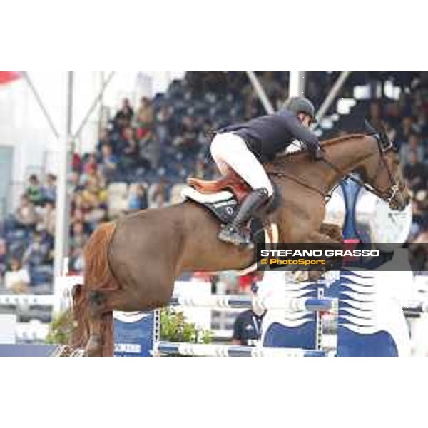 LGCT of Shanghai - Grand Prix - Romain Duguet (SUI) on Twentytwo des Biches - Shanghai, - 21 April 2018 - ph.Stefano Grasso/LGCT