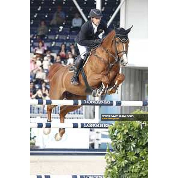 LGCT of Shanghai - Grand Prix - Karel Cox (BEL) on Dublin van Overis - Shanghai, - 21 April 2018 - ph.Stefano Grasso/LGCT