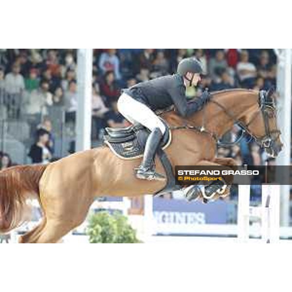 LGCT of Shanghai - Grand Prix - Karel Cox (BEL) on Dublin van Overis - Shanghai, - 21 April 2018 - ph.Stefano Grasso/LGCT