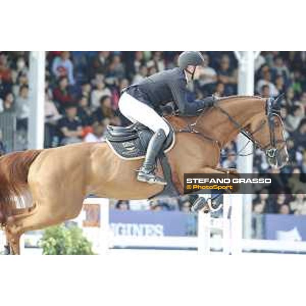LGCT of Shanghai - Grand Prix - Karel Cox (BEL) on Dublin van Overis - Shanghai, - 21 April 2018 - ph.Stefano Grasso/LGCT