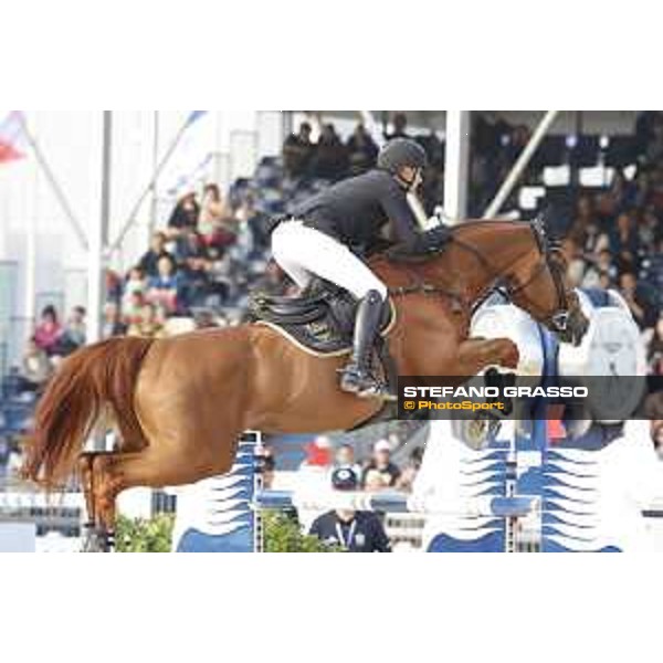 LGCT of Shanghai - Grand Prix - Karel Cox (BEL) on Dublin van Overis - Shanghai, - 21 April 2018 - ph.Stefano Grasso/LGCT