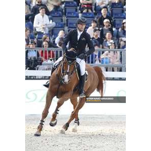 LGCT of Shanghai - Grand Prix - Karel Cox (BEL) on Dublin van Overis - Shanghai, - 21 April 2018 - ph.Stefano Grasso/LGCT