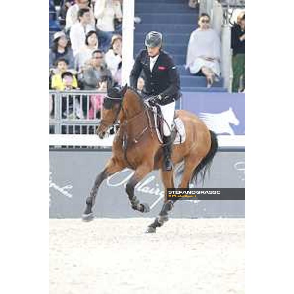 LGCT of Shanghai - Grand Prix - Marc Houtzager (NED) on Sterrehof?s Calimero - Shanghai, - 21 April 2018 - ph.Stefano Grasso/LGCT