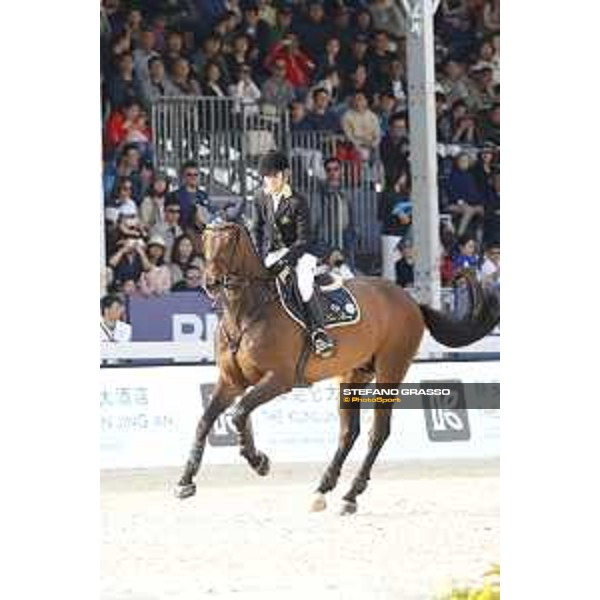 LGCT of Shanghai - Grand Prix - Edwina Tops-Alexander (AUS) on Inca van T Vianahof - Shanghai, - 21 April 2018 - ph.Stefano Grasso/LGCT