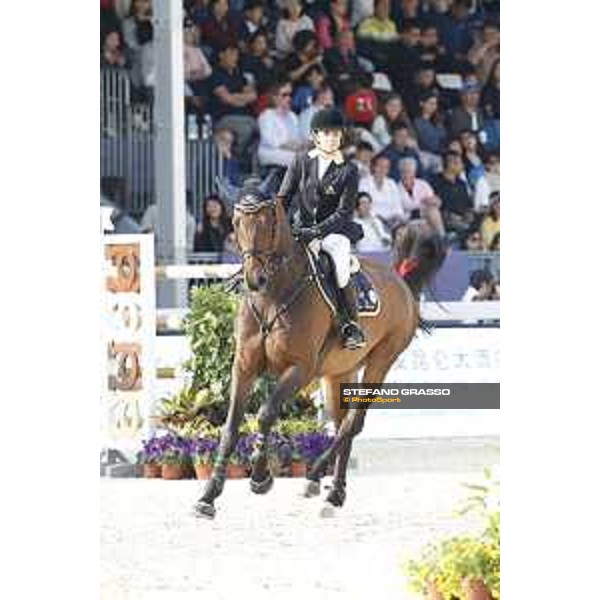LGCT of Shanghai - Grand Prix - Edwina Tops-Alexander (AUS) on Inca van T Vianahof - Shanghai, - 21 April 2018 - ph.Stefano Grasso/LGCT