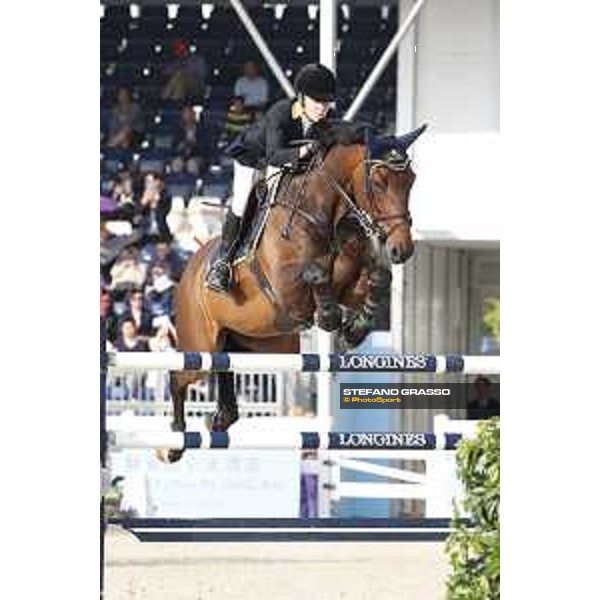 LGCT of Shanghai - Grand Prix - Edwina Tops-Alexander (AUS) on Inca van T Vianahof - Shanghai, - 21 April 2018 - ph.Stefano Grasso/LGCT
