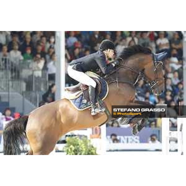 LGCT of Shanghai - Grand Prix - Edwina Tops-Alexander (AUS) on Inca van T Vianahof - Shanghai, - 21 April 2018 - ph.Stefano Grasso/LGCT