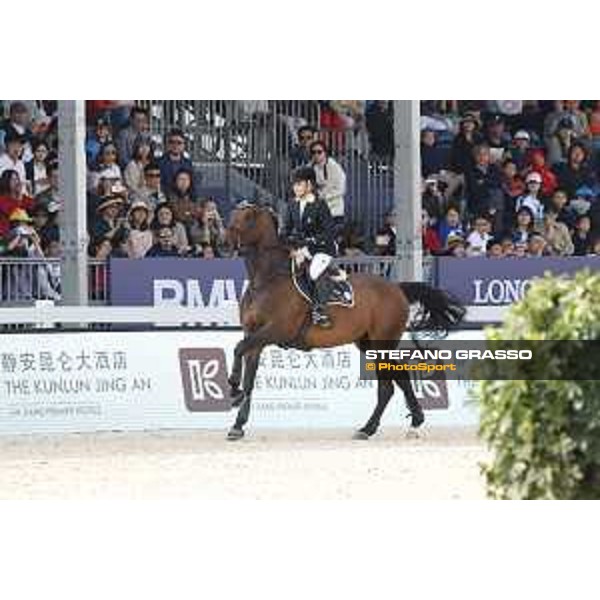 LGCT of Shanghai - Grand Prix - Edwina Tops-Alexander (AUS) on Inca van T Vianahof - Shanghai, - 21 April 2018 - ph.Stefano Grasso/LGCT