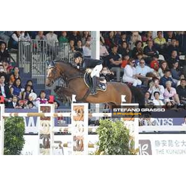 LGCT of Shanghai - Grand Prix - Edwina Tops-Alexander (AUS) on Inca van T Vianahof - Shanghai, - 21 April 2018 - ph.Stefano Grasso/LGCT