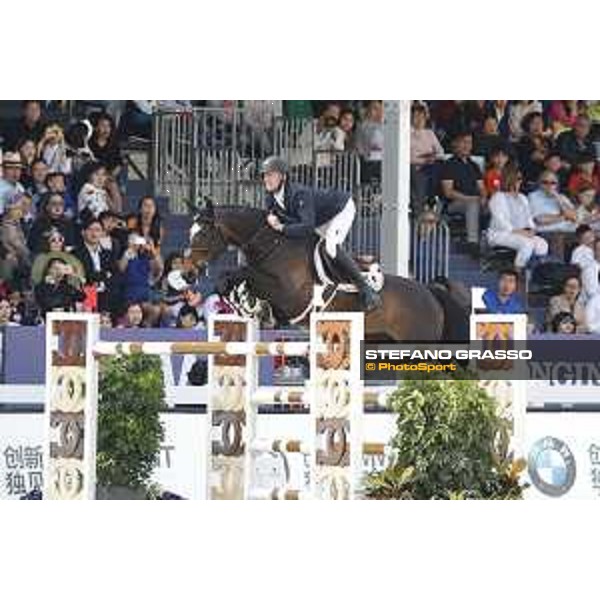 LGCT of Shanghai - Grand Prix - Niels Bruynseels (BEL) on Cas de Liberte - Shanghai, - 21 April 2018 - ph.Stefano Grasso/LGCT