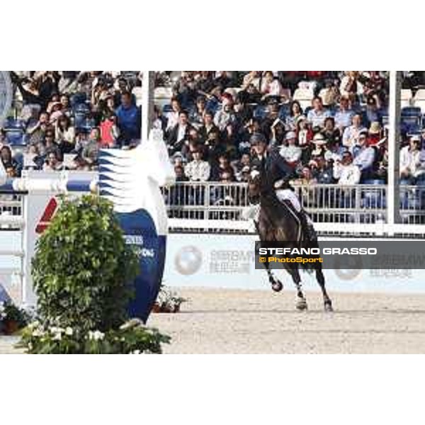 LGCT of Shanghai - Grand Prix - Niels Bruynseels (BEL) on Cas de Liberte - Shanghai, - 21 April 2018 - ph.Stefano Grasso/LGCT