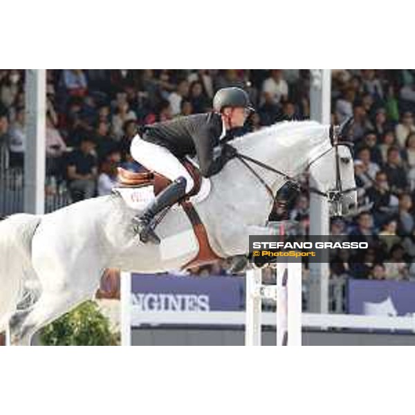 LGCT of Shanghai - Grand Prix - Jerome Guery (BEL) on Garfield de Tiji Des Templiers - Shanghai, - 21 April 2018 - ph.Stefano Grasso/LGCT