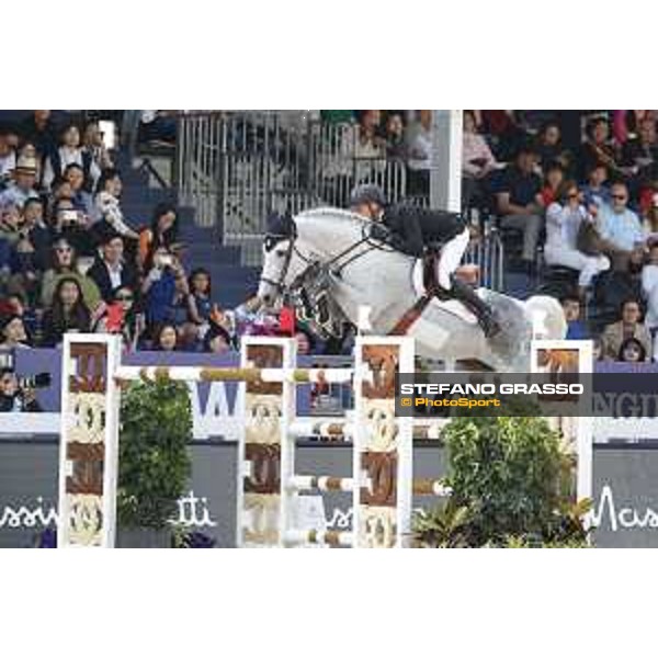 LGCT of Shanghai - Grand Prix - Jerome Guery (BEL) on Garfield de Tiji Des Templiers - Shanghai, - 21 April 2018 - ph.Stefano Grasso/LGCT