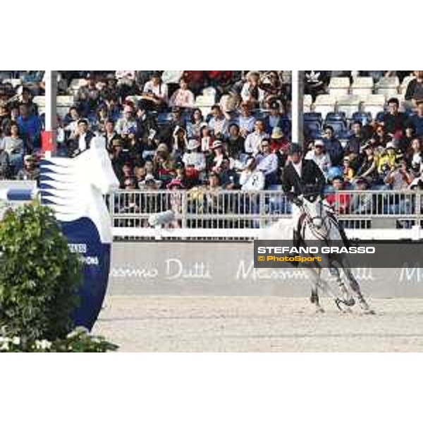 LGCT of Shanghai - Grand Prix - Jerome Guery (BEL) on Garfield de Tiji Des Templiers - Shanghai, - 21 April 2018 - ph.Stefano Grasso/LGCT