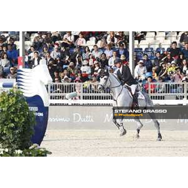 LGCT of Shanghai - Grand Prix - Jerome Guery (BEL) on Garfield de Tiji Des Templiers - Shanghai, - 21 April 2018 - ph.Stefano Grasso/LGCT