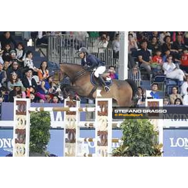 LGCT of Shanghai - Grand Prix - Dayro Arroyave (COL) on Uciano de la Botte - Shanghai, - 21 April 2018 - ph.Stefano Grasso/LGCT