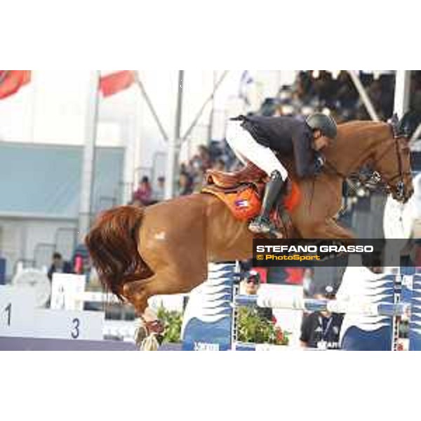 LGCT of Shanghai - Grand Prix - Simon Delestre on Gain Line - Shanghai, - 21 April 2018 - ph.Stefano Grasso/LGCT