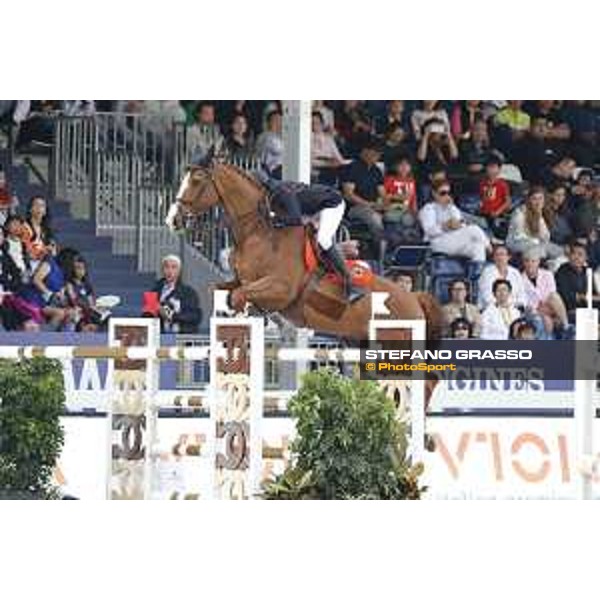 LGCT of Shanghai - Grand Prix - Simon Delestre on Gain Line - Shanghai, - 21 April 2018 - ph.Stefano Grasso/LGCT