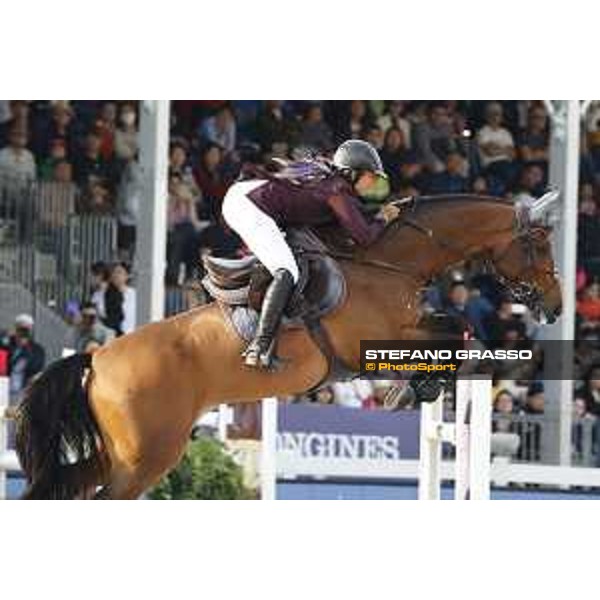 LGCT of Shanghai - Grand Prix - Danielle Goldstein (ISR) on Caspar 213 - Shanghai, - 21 April 2018 - ph.Stefano Grasso/LGCT