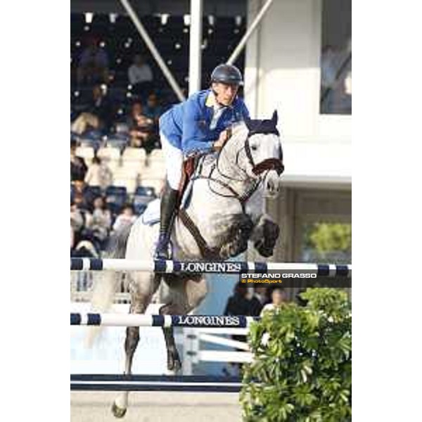 LGCT of Shanghai - Grand Prix - Christian Ahlmann (GER) on Clintrexo Z - Shanghai, - 21 April 2018 - ph.Stefano Grasso/LGCT