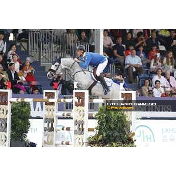 LGCT of Shanghai - Grand Prix - Christian Ahlmann (GER) on Clintrexo Z - Shanghai, - 21 April 2018 - ph.Stefano Grasso/LGCT