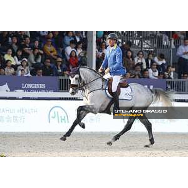 LGCT of Shanghai - Grand Prix - Christian Ahlmann (GER) on Clintrexo Z - Shanghai, - 21 April 2018 - ph.Stefano Grasso/LGCT