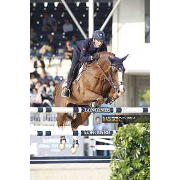 LGCT of Shanghai - Grand Prix - Lorenzo de Luca (ITA) on Halifax van het Kluizebos - Shanghai, - 21 April 2018 - ph.Stefano Grasso/LGCT