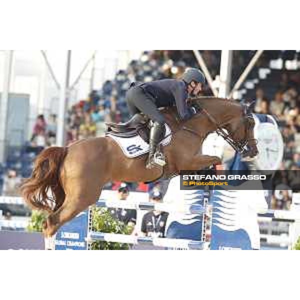 LGCT of Shanghai - Grand Prix - Lorenzo de Luca (ITA) on Halifax van het Kluizebos - Shanghai, - 21 April 2018 - ph.Stefano Grasso/LGCT